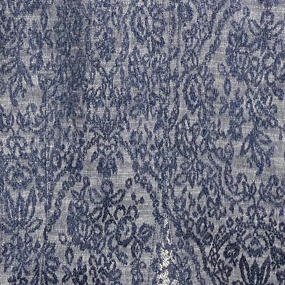 Blue Cotton J.Jill Blazer - Picture 3 of 4